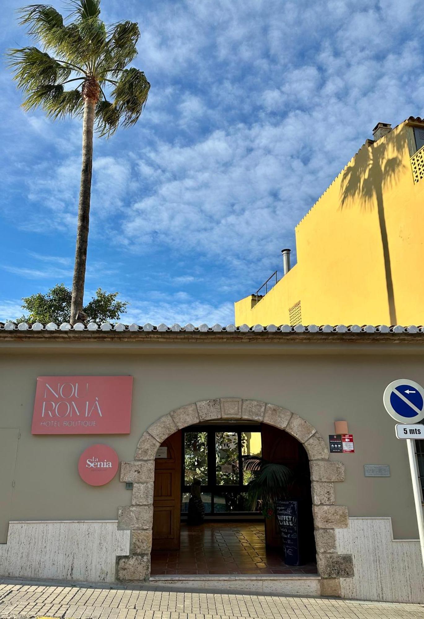 Hotel Nou Roma Dénia Exterior foto